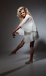 Beautiful young female dancer Beautiful young female dancer