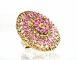 Bronze-Sapphire Gemstone Ring