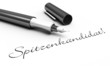 Spitzenkandidat! - Stift Konzept
