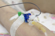 catheter into the vein. introduction of preparations.