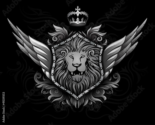 Vector: Winged Lion Insignia 2 Winged Lion Insignia 2