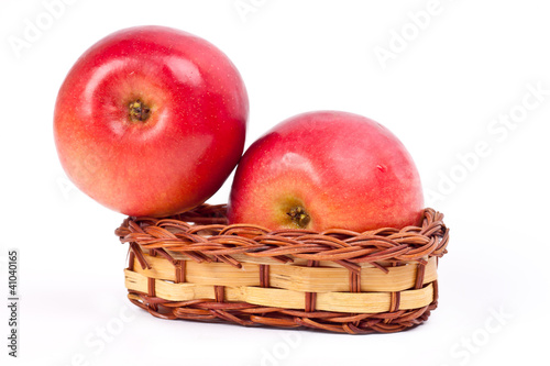 Photo: Two red apples Two red apples