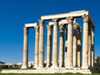 Remains of Olympieion temple Remains of Olympieion temple