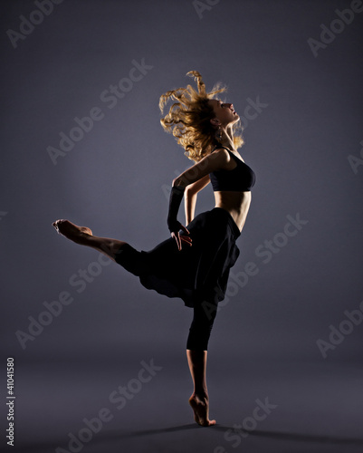Photo: beautiful ballet dancer beautiful ballet dancer