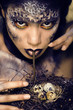 woman snake