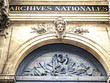 Eingang zum Nationalarchiv, Paris