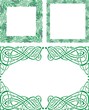 Vector: Celtic ornament borders Celtic ornament borders