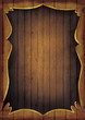 Wooden frame illustration Wooden frame illustration