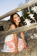 Bride with Red Paint