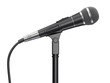 Microphone isolated on white background