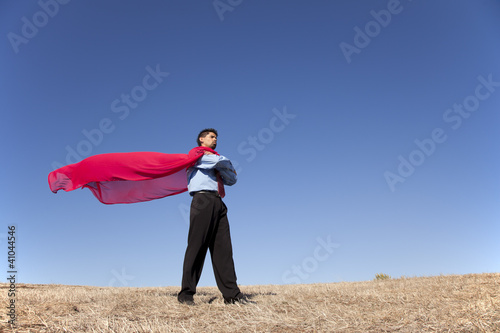 Photo: Businessman hero Businessman hero