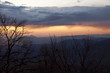 Dusk over mountain