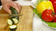 Chopping Zucchini