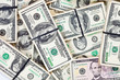 many US dollars banknotes many US dollars banknotes
