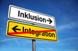 canvas print picture - Inklusion