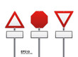 Vector Red Traffic Sign