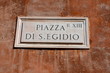 Piazza Sant'Egidio, Trastevere, Roma
