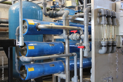Photo: R.O. Water Treatment plant for Steam Boilers R.O. Water Treatment plant for Steam Boilers