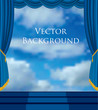 blue clouds stage blue clouds stage