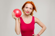 Fitness model with ball