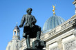 Dresden Gottfried Semper vor Frauenkirche und Albertinum