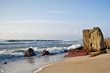 Old ruins of the Baltic Sea coast