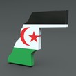 3d Karte Westsahara