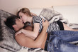 Loving couple.