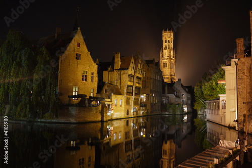 Photo: Brugge at Night - Landscape Brugge at Night - Landscape