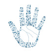 open palm