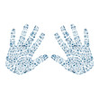 open palm
