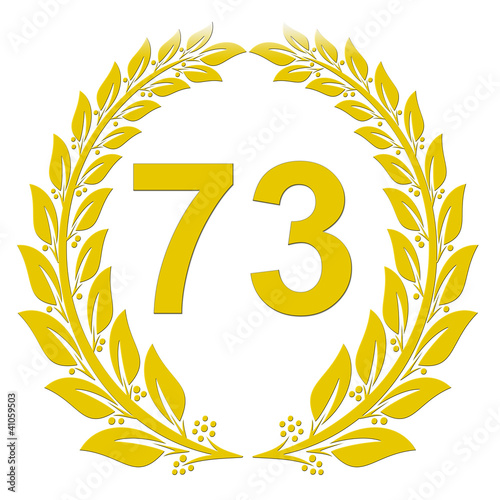 Illustration: Lorbeerkranz Gold - 73 Lorbeerkranz Gold - 73
