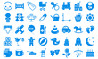Set child icons blue tones.