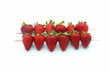 Skewers with strawberries