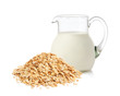 Foto: Oat flakes and milk Oat flakes and milk