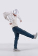 Photo: hip-hop style dancer posing hip-hop style dancer posing