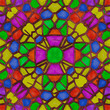 Stained glass caleidoscope