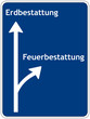 Erdbestattung - Feuerbestattung