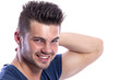 Portrait eines freundlichen, jungen Mannes