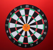 Darts with stickers depicting the life values Darts with stickers depicting the life values