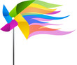 colorful windmill