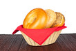 Basket of bagels