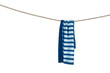 Beach towel on rope