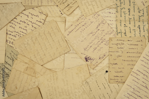 Photo: old letters old letters