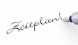 Stift Konzept - Zeitplan!
