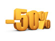 metal percent 3d render illustration