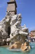 Fontaine des Quatre-Fleuves, place Navone à Rome - Italie Fontaine des Quatre-Fleuves, place Navone à Rome - Italie