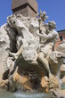 Fontaine des Quatre-Fleuves, place Navone à Rome - Italie Fontaine des Quatre-Fleuves, place Navone à Rome - Italie