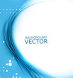 new blue shiny wave composition vector