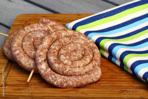 Foto: Bratwurstschnecke Bratwurstschnecke